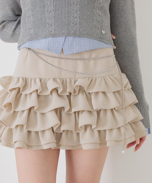 Heather(ヘザー)の「マルチWAYチェーンベルト 1076679(ベルト・レディース・シルバー系その他/シルバー・ONE SIZE)」の2枚目の写真