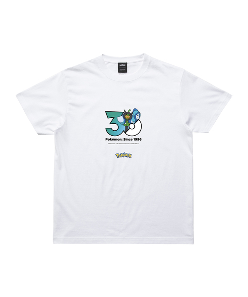 ZOZOSPOT(ゾゾスポット)の「Pokemon 30th Anniversary 1025 T-shirt 「オーガポン(いどのめん)」(Tシャツ/カットソー・レディース・ホワイト・160cm/150cm/140cm/130cm/120cm/110cm/100cm/XXX-LARGE/XX-LARGE/X-LARGE/LARGE/MEDIUM/SMALL)」の1枚目の写真