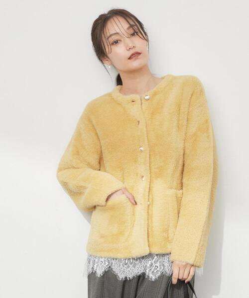 OPAQUE.CLIP（オペークドットクリップ）の「裾レースドッキングカットソー【洗濯機OK】（Tシャツ/カットソー・レディース・ホワイト・40/38）」の15枚目の写真