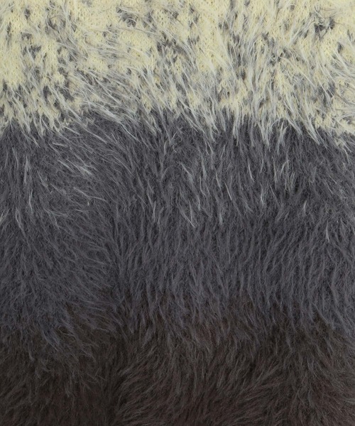 ADAM PATEK(アダムパテック)の「mn3310-rough gradientborder crewneck クルーネックニット(AP2621015)(ニット/セーター・メンズ・グレー/イエロー/グリーン・1/2)」の17枚目の写真