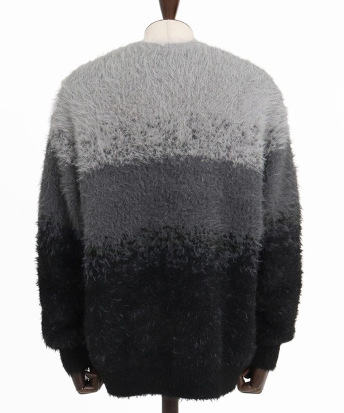 ADAM PATEK(アダムパテック)の「mn3310-rough gradientborder crewneck クルーネックニット(AP2621015)(ニット/セーター・メンズ・グレー/イエロー/グリーン・1/2)」の21枚目の写真
