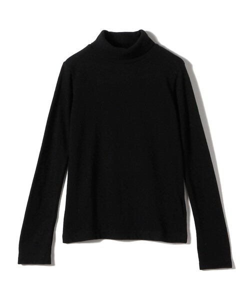ONIT(オニット)の「onit:: ジャージー タートルネック トップ(Tシャツ/カットソー・レディース・ブラック/グレー/レッド・ONE SIZE)」の2枚目の写真