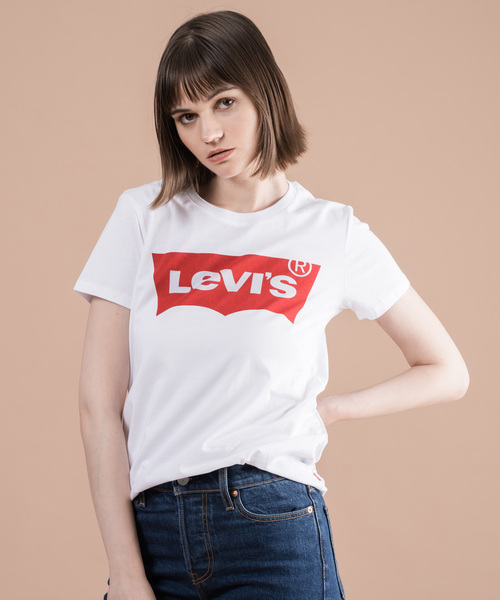 Levi's（リーバイス）の「Levi's/リーバイス バットウィングロゴTシャツ （レディースモデル）（Tシャツ/カットソー・レディース・マルチ・MEDIUM/SMALL/LARGE/X-SMALL/XX-SMALL/XL）」の15枚目の写真