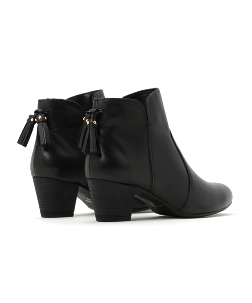 HIPS(ヒップス)の「タッセルショートブーツ(ブーツ・レディース・ブラック/ブラック系その他/ブラウン/ライトグレー・M/S/L)」の12枚目の写真