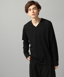 HARE | 【放熱/保温】ダブルファンクションVネックカットソー(HARE)(Tシャツ/カットソー)