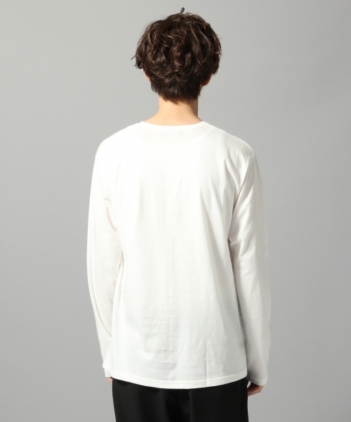 HARE(ハレ)の「【放熱/保温】ダブルファンクションVネックカットソー(HARE)(Tシャツ/カットソー・メンズ・ベージュ/オフホワイト/グレー/ブラック・SMALL/MEDIUM/LARGE)」の7枚目の写真