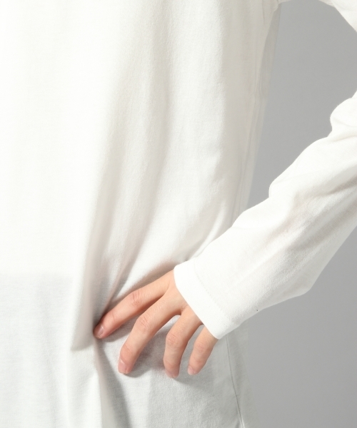 HARE(ハレ)の「【放熱/保温】ダブルファンクションVネックカットソー(HARE)(Tシャツ/カットソー・メンズ・ベージュ/オフホワイト/グレー/ブラック・SMALL/MEDIUM/LARGE)」の11枚目の写真