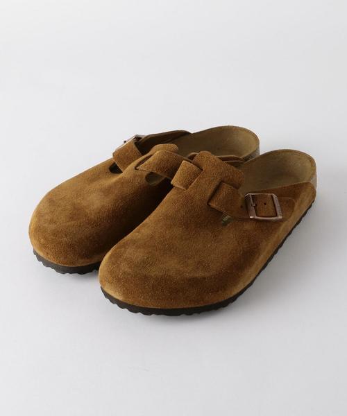 BIRKENSTOCK（ビルケンシュトック）の「[ビルケンシュトック] BC★BIRKEN BOSTON スエード サンダル（サンダル・メンズ・ブラウン/ブラック・40/41/39）」の2枚目の写真