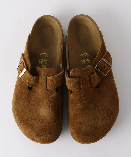 BIRKENSTOCK（ビルケンシュトック）の「[ビルケンシュトック] BC★BIRKEN BOSTON スエード サンダル（サンダル・メンズ・ブラウン/ブラック・40/41/39）」の6枚目の写真