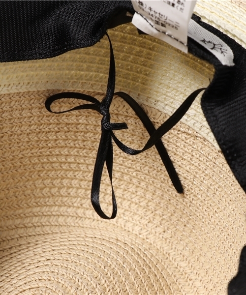 Casselini（キャセリーニ）の「スリム雑材ハット（ハット・レディース・ホワイト/ブラック/ブルー・ﾌﾘ-）」の7枚目の写真