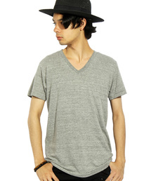 ８(eight) | Vネック 無地 半袖 Ｔシャツ (Tシャツ/カットソー)