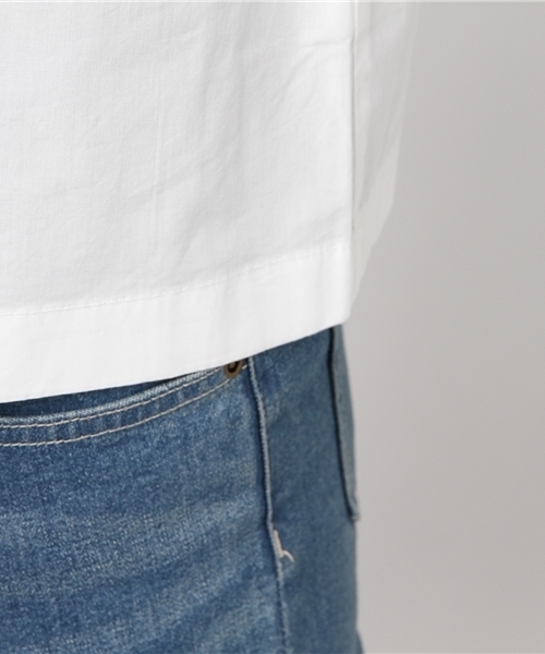 POU DOU DOU（プードゥドゥ）の「フリルブラウス（シャツ/ブラウス・レディース・オフホワイト/ブルー/ネイビー・3）」の5枚目の写真