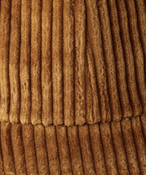 Another Edition（アナザーエディション）の「プレーンコーデュロイCAP（キャスケット・レディース・ブラック/ベージュ/オフホワイト・FREE）」の8枚目の写真