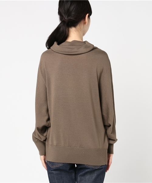 MACKINTOSH PHILOSOPHY（ﾏｯｷﾝﾄｯｼｭ ﾌｨﾛｿﾌｨｰ）の「【ウォッシャブル】ウールドルマンニットプルオーバー（ニット/セーター・レディース・グレー系その他2/ブルー/ネイビー/ブラウン系その他・38）」の7枚目の写真