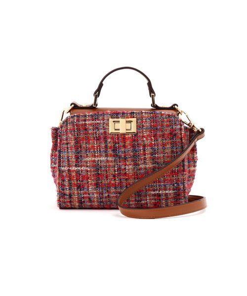 NATURAL BEAUTY BASIC（ナチュラルビューティーベーシック）の「【JJ 12月号掲載】ワンハンドルヒネリショルダーバッグ（ショルダーバッグ・レディース・ブラック/レッド/ベージュ系その他・ﾌﾘ-）」の3枚目の写真