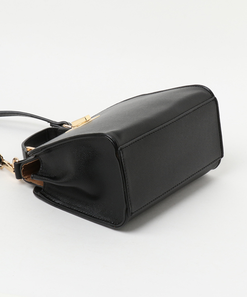 NATURAL BEAUTY BASIC（ナチュラルビューティーベーシック）の「【JJ 12月号掲載】ワンハンドルヒネリショルダーバッグ（ショルダーバッグ・レディース・ブラック/レッド/ベージュ系その他・ﾌﾘ-）」の6枚目の写真