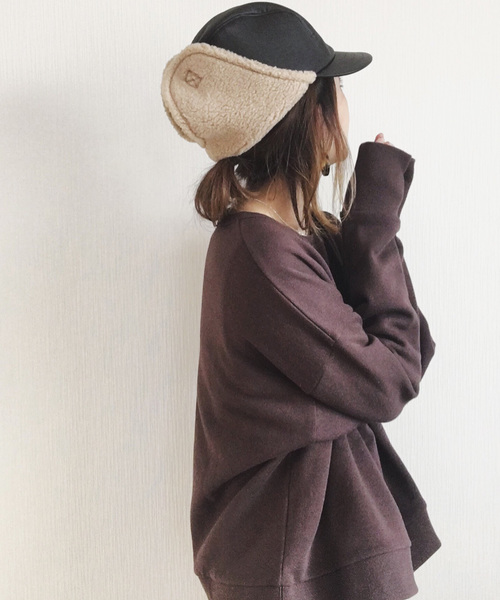 STUDIOUS(ステュディオス)の「【WEARISTA mayumi コラボ】コンパクトワイドスウェット(スウェット・レディース・アイボリー/ブラック/ブルー/ブラウン・FREE)」の3枚目の写真