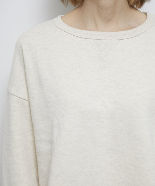 STUDIOUS(ステュディオス)の「【WEARISTA mayumi コラボ】コンパクトワイドスウェット(スウェット・レディース・アイボリー/ブラック/ブルー/ブラウン・FREE)」の8枚目の写真