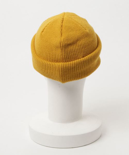 Champion（チャンピオン）の「∴WEGO/Champion ショートニットキャップ（ニットキャップ/ビーニー・メンズ・ブラック/ネイビー/マスタード・FREE）」の12枚目の写真