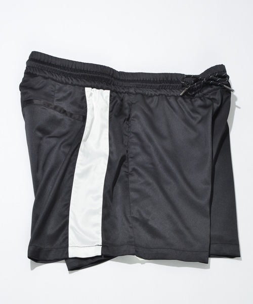 SUPERTHANKS（スーパーサンクス）の「サテンショートパンツ（その他パンツ・メンズ・レオパード/ストライプ/モカ/ブラック・M/L/S）」の14枚目の写真