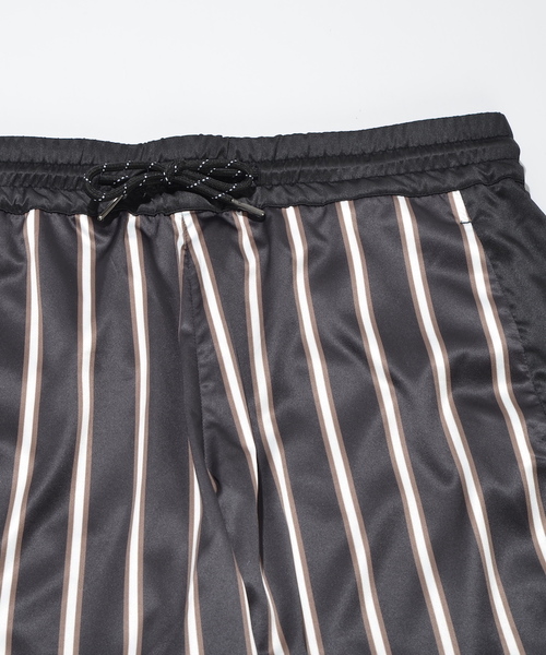 SUPERTHANKS（スーパーサンクス）の「サテンショートパンツ（その他パンツ・メンズ・レオパード/ストライプ/モカ/ブラック・M/L/S）」の11枚目の写真