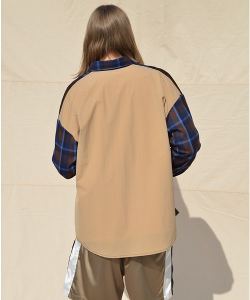 SUPERTHANKS（スーパーサンクス）の「サテンショートパンツ（その他パンツ・メンズ・レオパード/ストライプ/モカ/ブラック・M/L/S）」の13枚目の写真