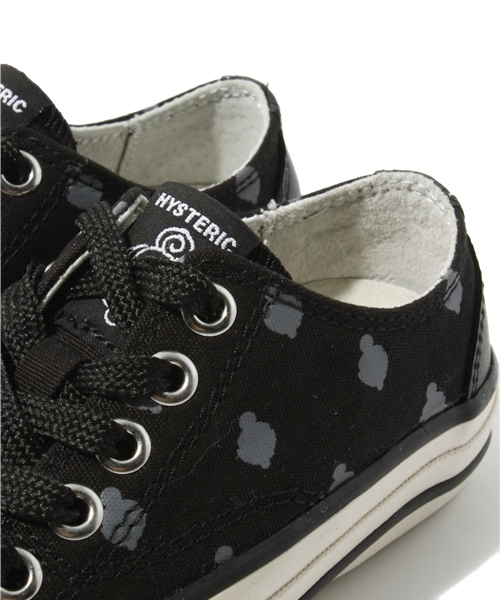 HYSTERIC MINI（ヒステリックミニ）の「MINI DOT PATTERN ローカットスニーカー(16～18cm)（スニーカー・キッズ・ブラック/その他・16/17/18）」の11枚目の写真