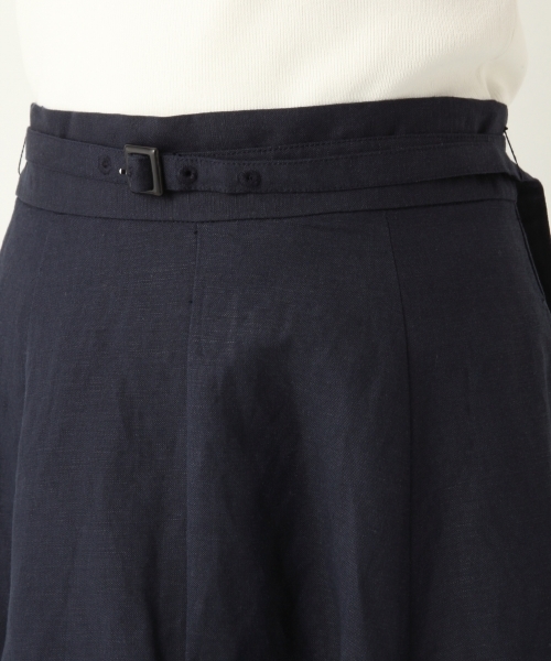 A part by（アパートバイ）の「L/Rキリカエフレアスカート　789655（スカート・レディース・ブラウン/ベージュ/ネイビー/レッド/ブラック系その他・MEDIUM/LARGE）」の9枚目の写真