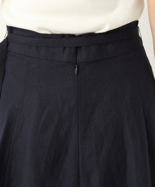 A part by（アパートバイ）の「L/Rキリカエフレアスカート　789655（スカート・レディース・ブラウン/ベージュ/ネイビー/レッド/ブラック系その他・MEDIUM/LARGE）」の22枚目の写真