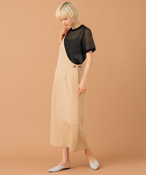 UNITED TOKYO(ユナイテッドトウキョウ)の「タックプリーツラティスニット(ニット/セーター・レディース・ブラック/ネイビー・1)」の21枚目の写真