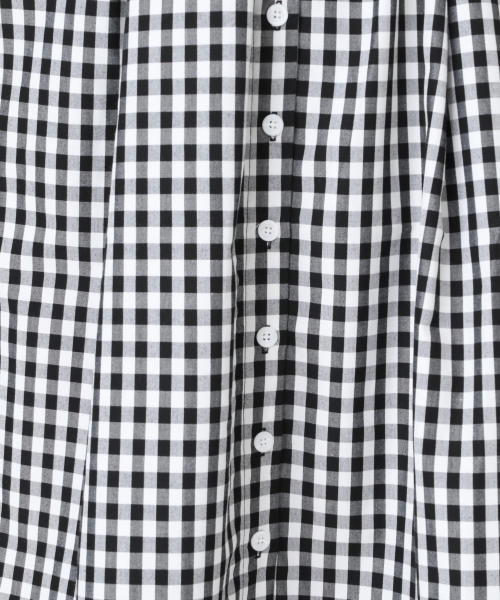 LOWRYS FARM（ローリーズファーム）の「マエボタンギャザースカート  799340（スカート・レディース・ブルー/チェック/ベージュ/イエロー・FREE）」の10枚目の写真