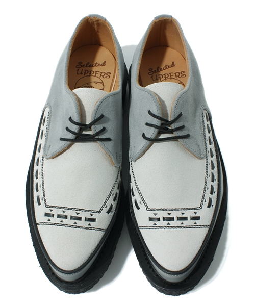 And A(アンドエー)の「クラシック クリーパー 3705 (GEORGE COX)(その他シューズ・レディース・グレー/ネイビー・23.0cm/24.0cm)」の10枚目の写真