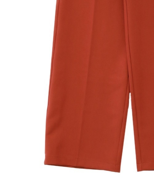 select MOCA(セレクトモカ)の「ハイウエストワイドパンツ(スラックス・レディース・ブラック/グリーン/ボルドー/グレイッシュブルー/レンガ/ブルー/ライトグリーン/ライトベージュ・SMALL/MEDIUM)」の20枚目の写真