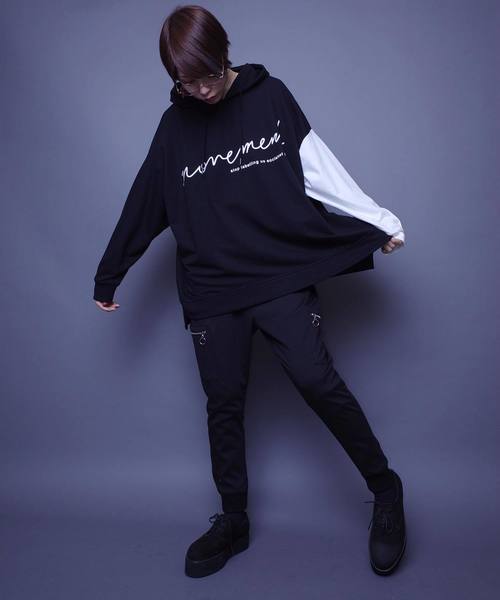 AFYF（エーエフワイエフ）の「AFYF MOVEMENT 2TONE MIX OVERSIZE PARKA F/2TONEミックスオーバーサイズパーカー（パーカー・レディース・ホワイト/ブラック・FREE）」の12枚目の写真