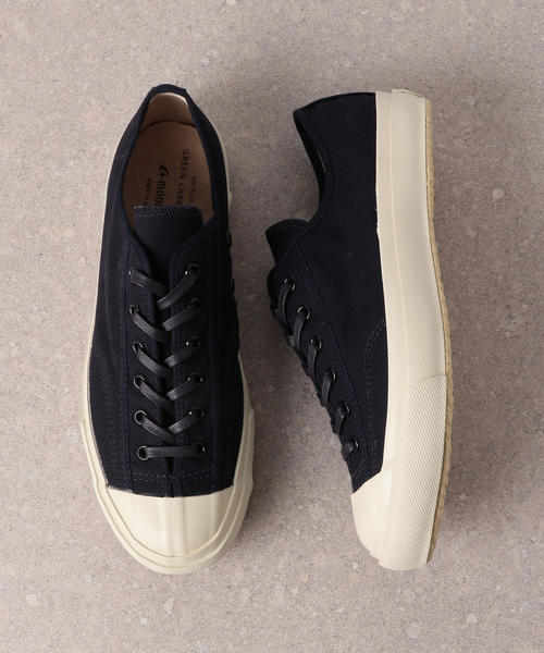 MoonStar（ムーンスター）の「★別注[ムーンスター]SC moonstar GYM/C GLR スニーカー(23cm～25cm）（スニーカー・レディース・ベージュ/ネイビー・25cm/24.5cm/23cm/23.5cm/24cm）」の4枚目の写真