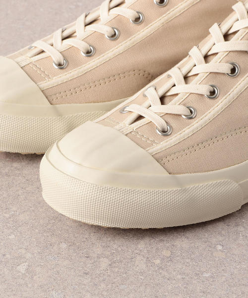 MoonStar（ムーンスター）の「★別注[ムーンスター]SC moonstar GYM/C GLR スニーカー(23cm～25cm）（スニーカー・レディース・ベージュ/ネイビー・25cm/24.5cm/23cm/23.5cm/24cm）」の9枚目の写真