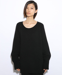 i | RIBニットロールネックプルオーバー(Tシャツ/カットソー)