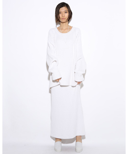 i（アイ）の「RIBニットロールネックプルオーバー（Tシャツ/カットソー・レディース・ホワイト/ブラック/グレー・ﾌﾘ-）」の4枚目の写真