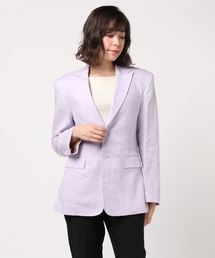 HOLIDAY�i�z���f�C�j�́uPURPLE LINEN JACKET �p�[�v���W���P�b�g�i�e�[���[�h�W���P�b�g�j�v