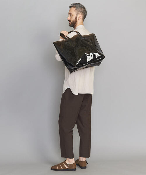 BEAUTY&YOUTH UNITED ARROWS（ビューティーアンドユースユナイテッドアローズ）の「BY PVC クリア トートバッグ（トートバッグ・メンズ・オフホワイト/ダークグレー・FREE）」の19枚目の写真