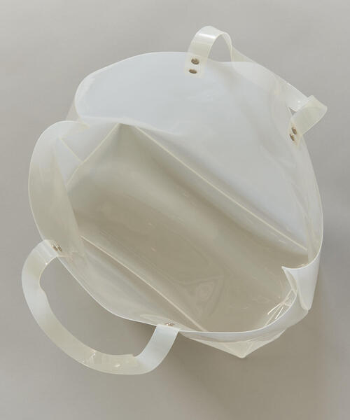 BEAUTY&YOUTH UNITED ARROWS（ビューティーアンドユースユナイテッドアローズ）の「BY PVC クリア トートバッグ（トートバッグ・メンズ・オフホワイト/ダークグレー・FREE）」の15枚目の写真