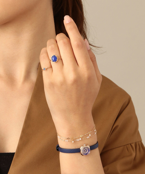 NOJESS(ノジェス)の「K10ピンキーリング(リング・レディース・ピンク系その他/ブルー系その他/グリーン系その他・#3/#5)」の6枚目の写真