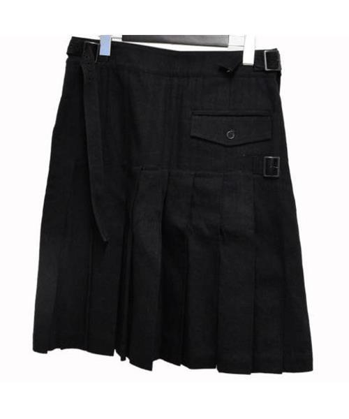 yohji yamamoto POUR HOMME ラップスカートギャバジン