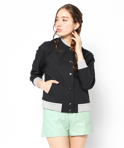 Another Edition（アナザーエディション）の「AE C/N ダブルフェイス BLSN（ブルゾン・レディース・ホワイト/ベージュ/ネイビー・SMALL/MEDIUM）」の11枚目の写真