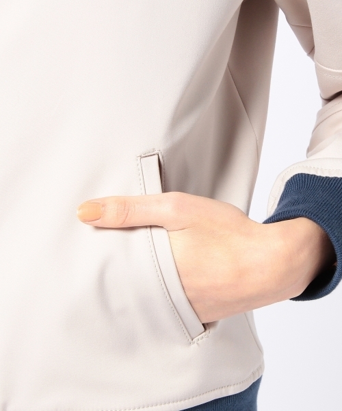 Another Edition（アナザーエディション）の「AE C/N ダブルフェイス BLSN（ブルゾン・レディース・ホワイト/ベージュ/ネイビー・SMALL/MEDIUM）」の12枚目の写真