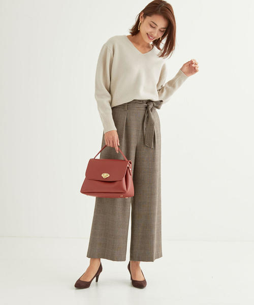 なみぽん様3点おまとめ グリーンレーベルリラクシング Vネックニット