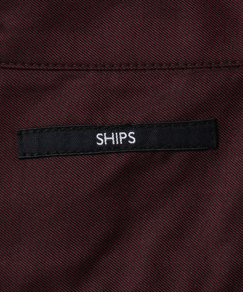 SHIPS(シップス)の「SU: スーピマコットン オープンカラー シャツ(シャツ/ブラウス・メンズ・ブラック/ワイン/ネイビー・SMALL/MEDIUM/LARGE/X-LARGE)」の8枚目の写真