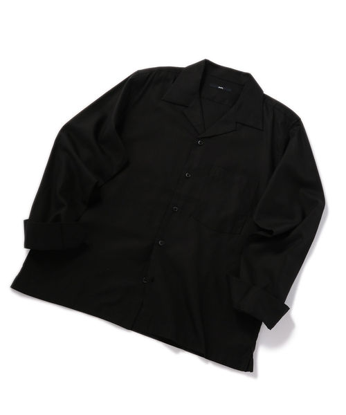 SHIPS(シップス)の「SU: スーピマコットン オープンカラー シャツ(シャツ/ブラウス・メンズ・ブラック/ワイン/ネイビー・SMALL/MEDIUM/LARGE/X-LARGE)」の13枚目の写真