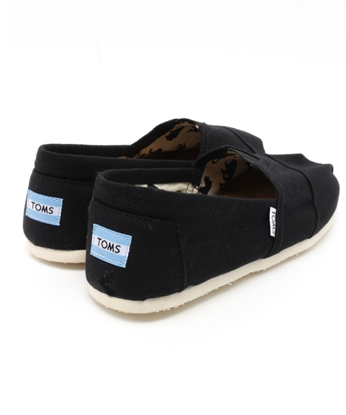 TOMS（トムス）の「トムス メンズクラシック スリッポン キャンバス TOMS Classic Canvas（スニーカー・メンズ・ブラック・26.5cm）」の7枚目の写真