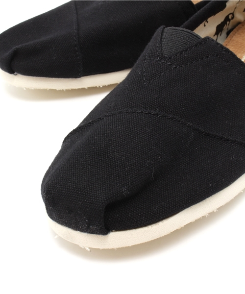 TOMS（トムス）の「トムス メンズクラシック スリッポン キャンバス TOMS Classic Canvas（スニーカー・メンズ・ブラック・26.5cm）」の6枚目の写真